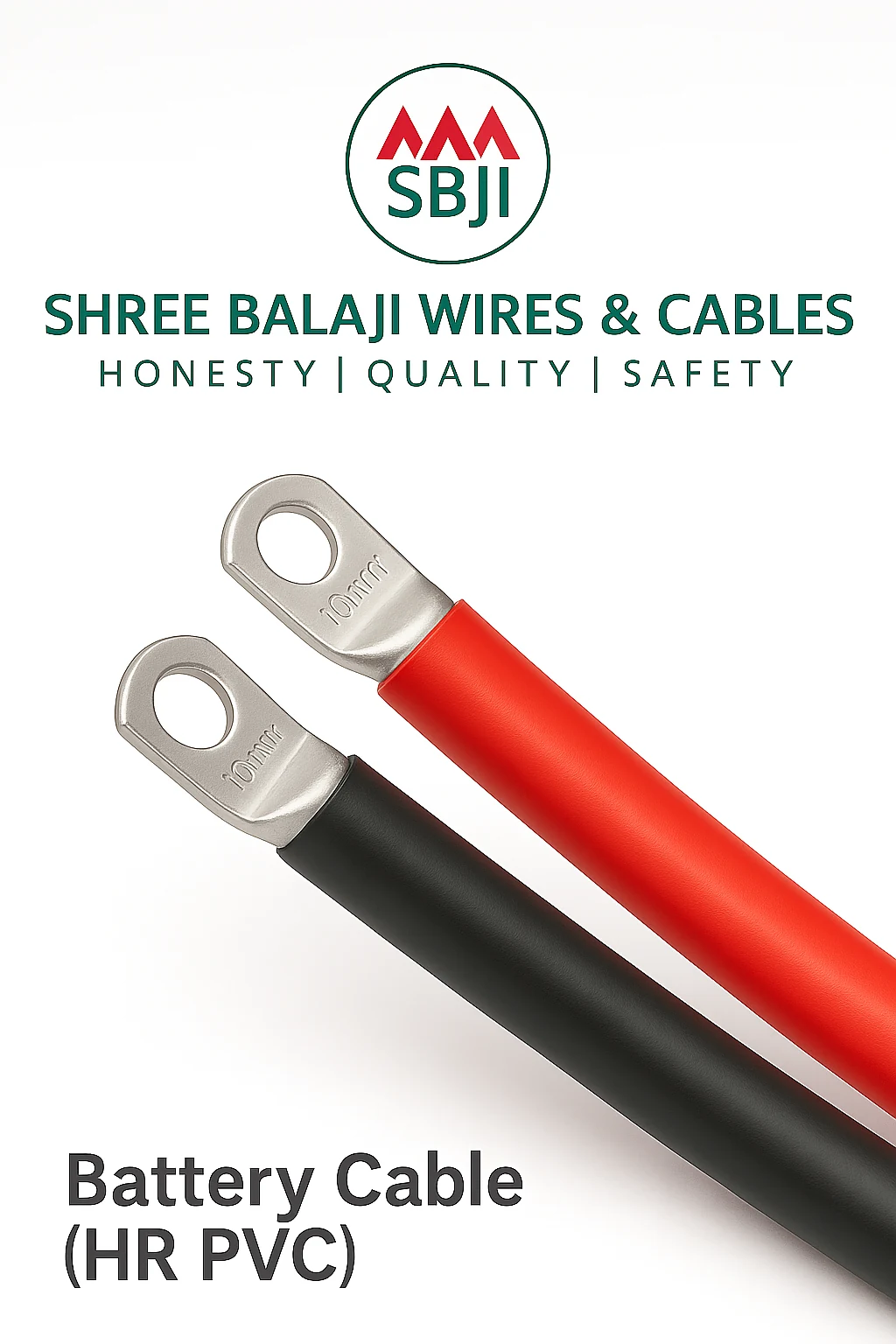 Battery cable (heat‑resistant PVC)