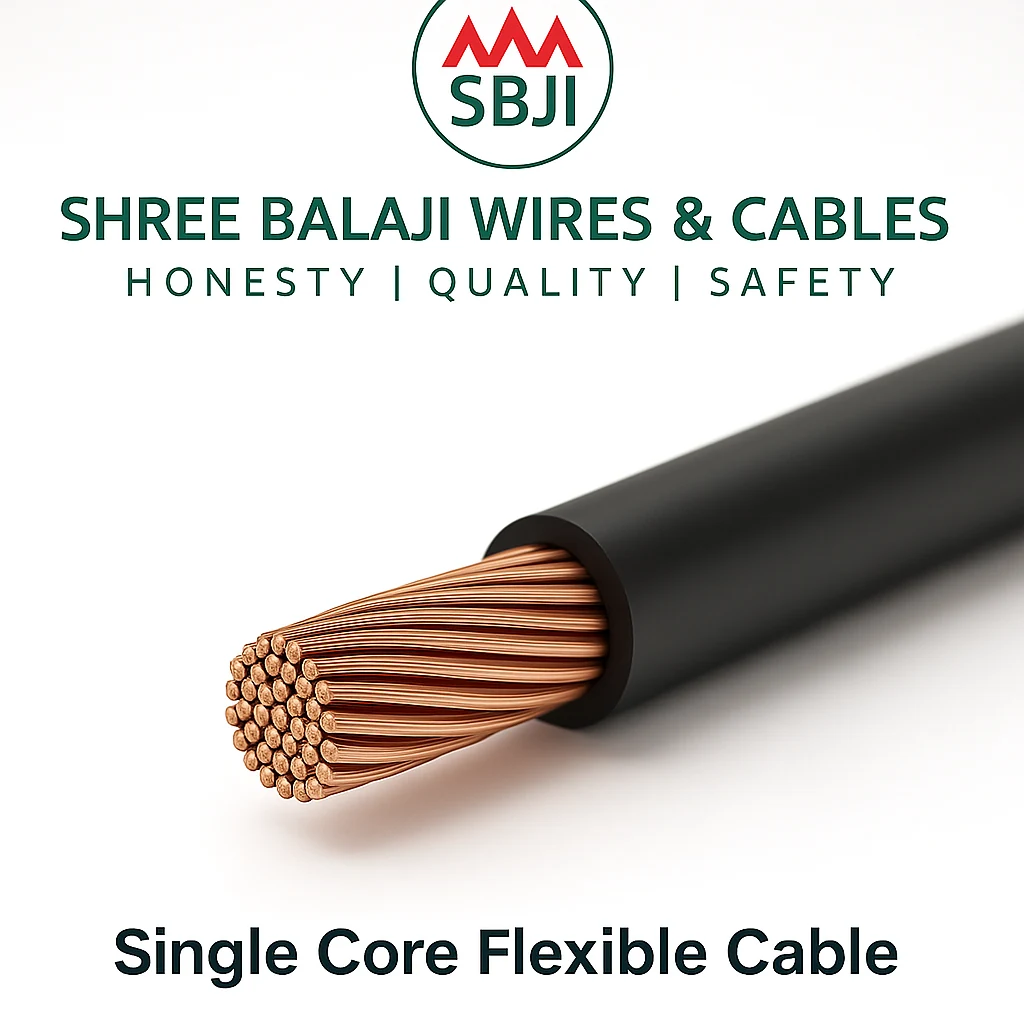 Single‑core flexible cable